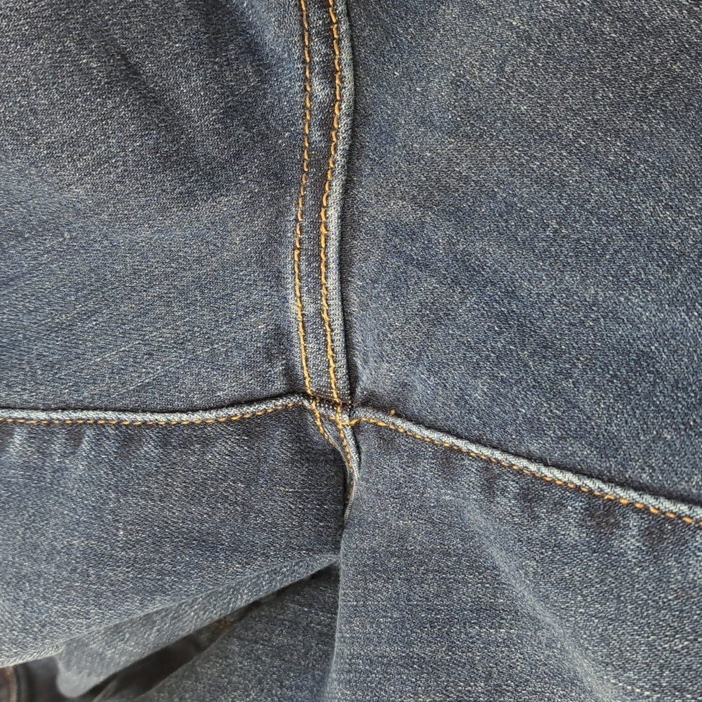 Jude Blue Slim Fit Dark Wash Distressed Blue Jeans Size 15/32 - Picture 12 of 17